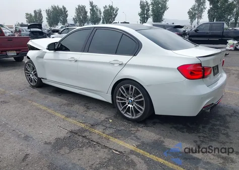 2014 BMW 3 Series 335I z USA, uszkodzony, nr VIN WBA3A9G57ENR97358
